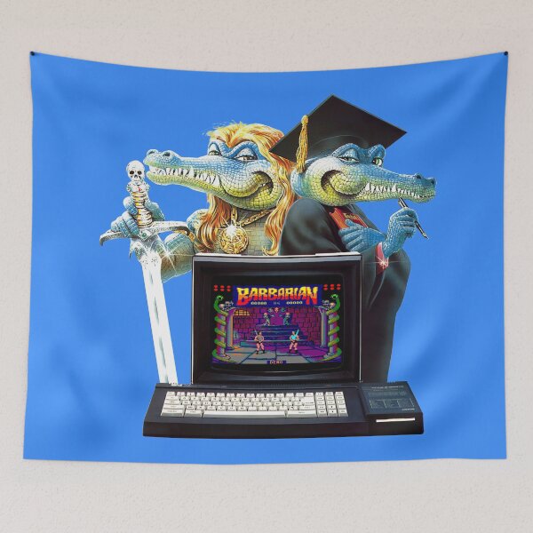 Item preview, Amstrad CPC Vintage Croco Barbarian designed and sold by mr-jerichotv.