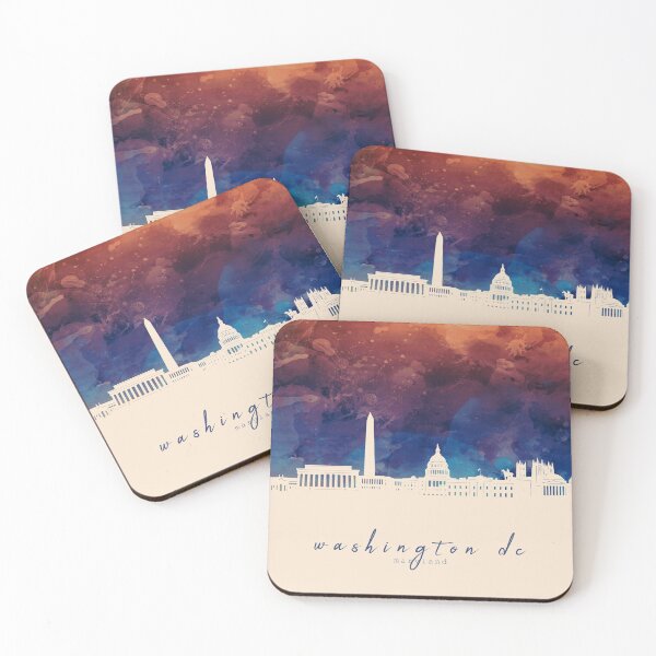Item preview, washington dc skyline designed and sold by BekimART2.