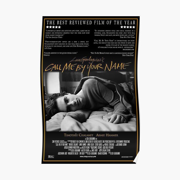 Call Me By Your Name Posters Redbubble