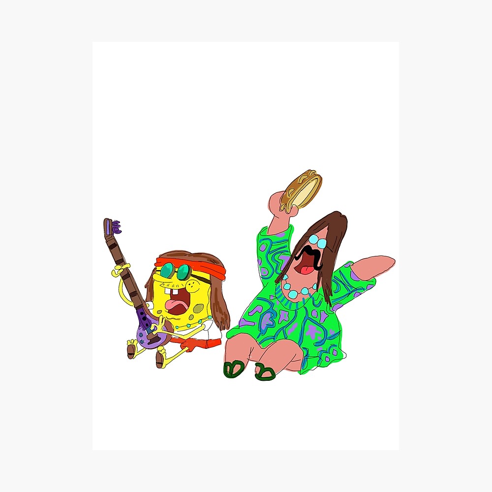 Hippie Spongebob and Patrick Leggings for Sale by Laibafy Inc