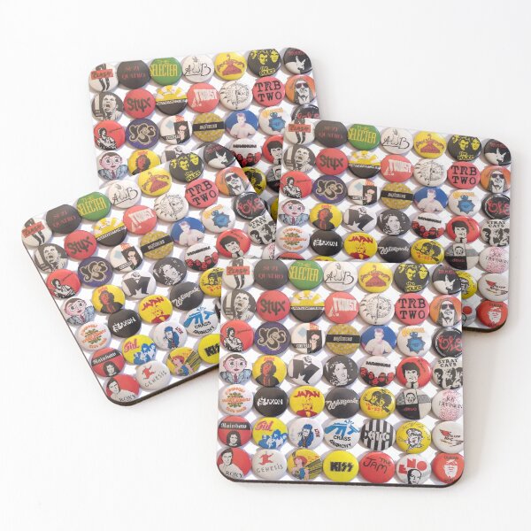 Item preview, A Load Of Music Badges No.2 - 1970s and 1980s - pop, rock, punk, new wave designed and sold by circuitsnap.