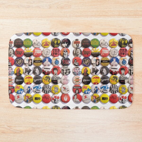 Item preview, A Load Of Music Badges No.2 - 1970s and 1980s - pop, rock, punk, new wave designed and sold by circuitsnap.
