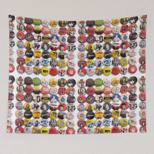 Item preview, A Load Of Music Badges No.2 - 1970s and 1980s - pop, rock, punk, new wave designed and sold by circuitsnap.
