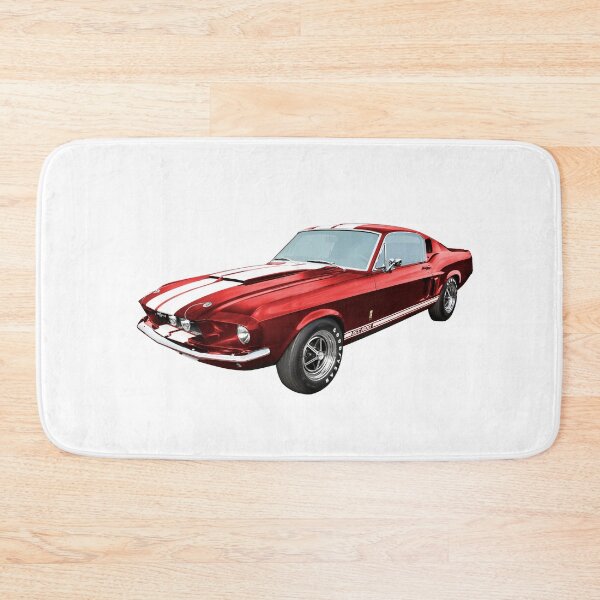 Item preview, Candy Apple Red Ford Mustang GT500 designed and sold by blackwolfpixels.