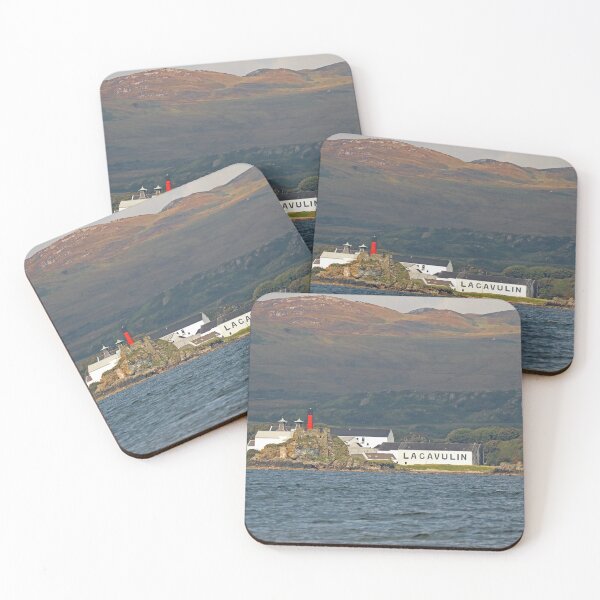 Item preview, Lagavulin Distillery Behind Dunyvaig Castle designed and sold by ElliottDay.