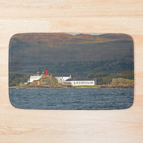 Item preview, Lagavulin Distillery Behind Dunyvaig Castle designed and sold by ElliottDay.