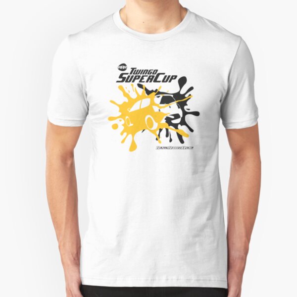 Renault Twingo SuperCup (White) Slim Fit T-Shirt