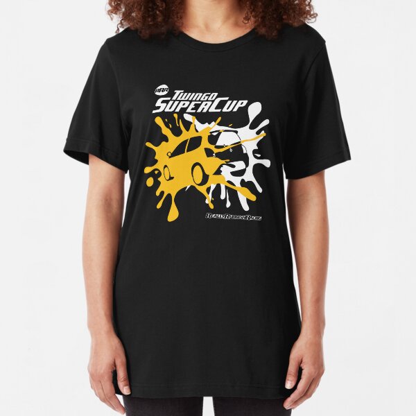 Renault Twingo SuperCup (Black) Slim Fit T-Shirt