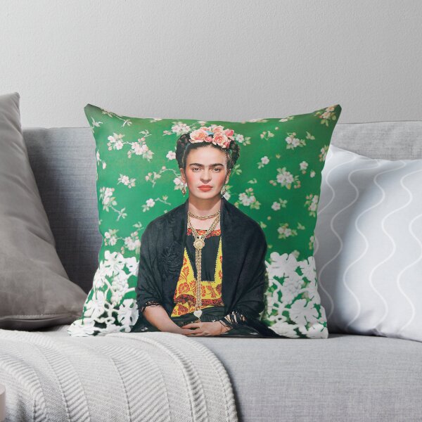 La vieja fotografía de Frida Cojín