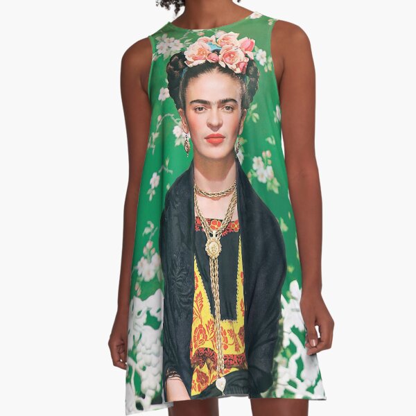 La vieille photographie de Frida Robe trapèze