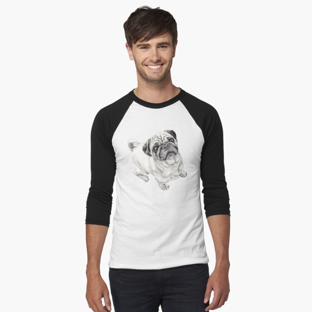 Item preview, Baseball ¾ Sleeve T-Shirt designed and sold by beththompsonart.