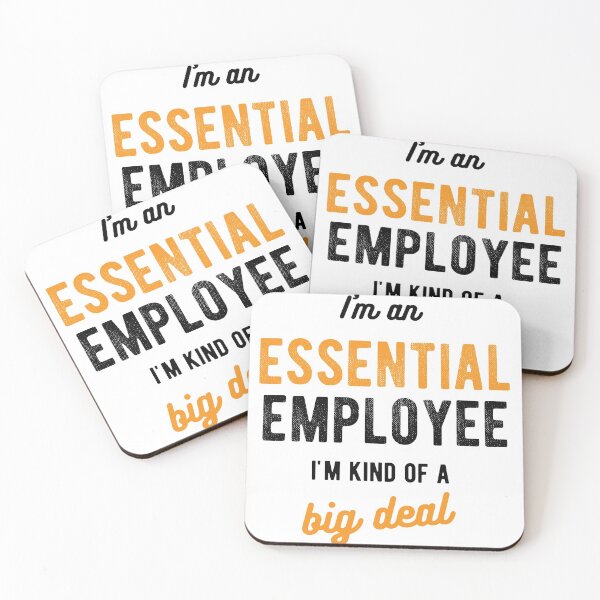 Item preview, I'm an Essential ُemployee i'm kind of a big deal designed and sold by CodingForTech.