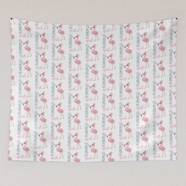 Item preview, Flamingo Girl Adorable Pink Flamingo Bird Drawing Bday Party Gift For Her Flamingo Lover designed and sold by FunnySunny T-Shirts.