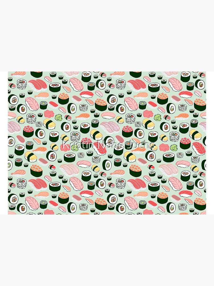 Discover Sushi Forever! Bath Mat