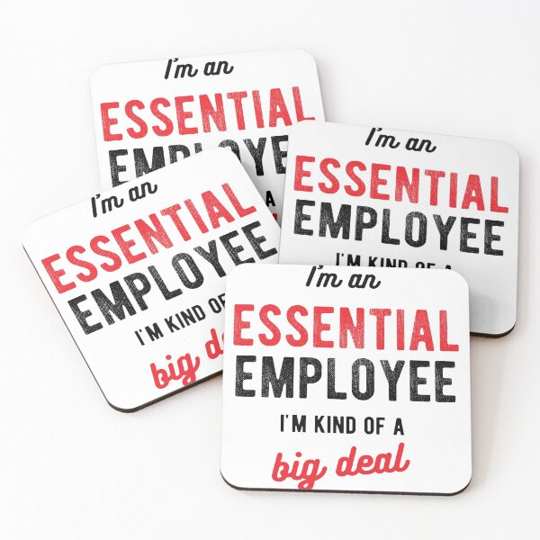 Item preview, I'm an Essential ُemployee i'm kind of a big deal designed and sold by CodingForTech.