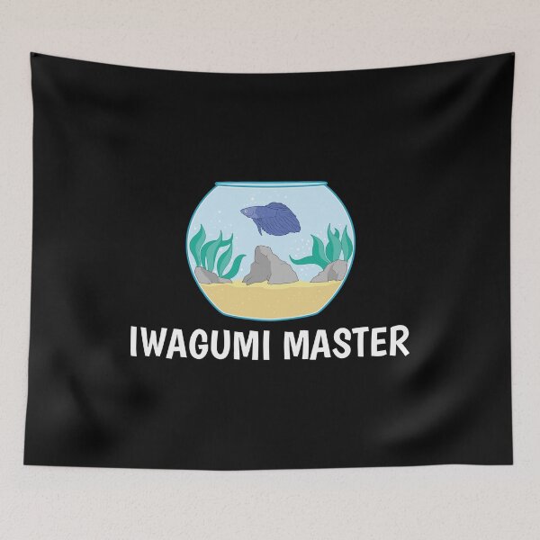 Item preview, Iwagumi Master Fishkeeper Gift Funny Aquascaping print designed and sold by jakehughes2015.