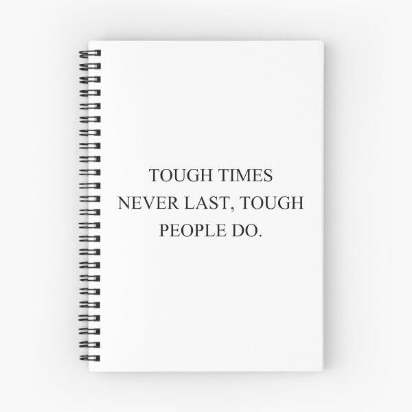 Item preview, tough times never last, tough people do designed and sold by motivation4you.