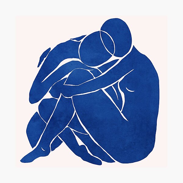 Item preview, Lovers  (blue) designed and sold by drydry2.