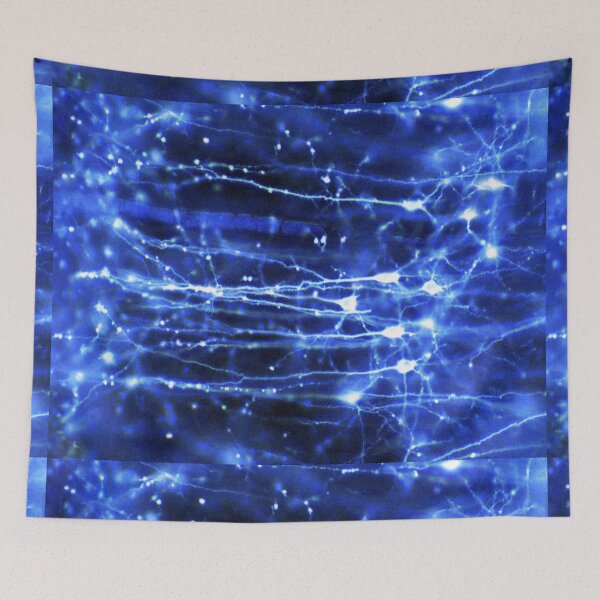 Item preview, Human Brain Synapses Electron Microscope Photo designed and sold by Stephen Chambers / The Pop Art Factory.