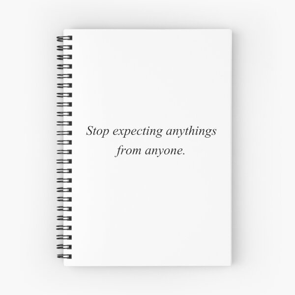 Item preview, stop expecting anythings from anyone designed and sold by motivation4you.