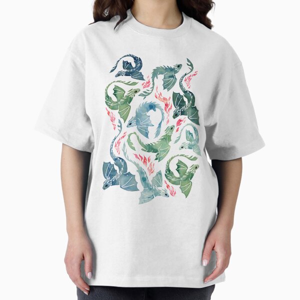 Item preview, Dragon fire blue & green designed and sold by adenaJ.
