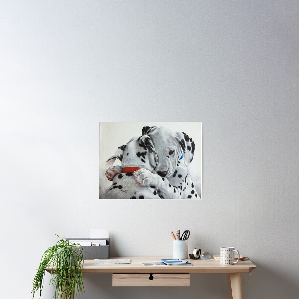 Dalmatian pups - Forever Friends. Poster