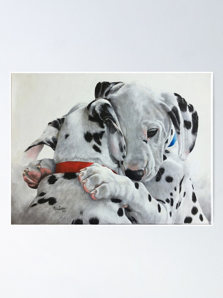 Alternate view of Dalmatian pups - Forever Friends. Poster
