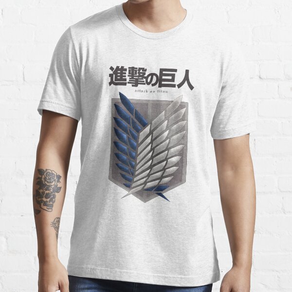 attack on titan wings of freedom t shirt
