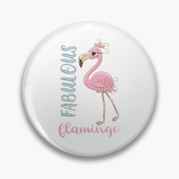Item preview, Fabulous Flamingo Adorable Pink Flamingo Bird Drawing Bday Party Gift For Her Flamingo Lover designed and sold by FunnySunny T-Shirts.