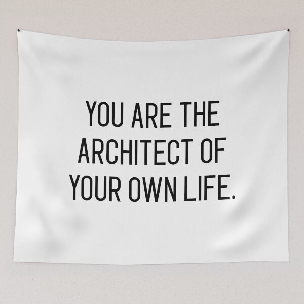 Item preview, you are the architect of your own life designed and sold by motivation4you.