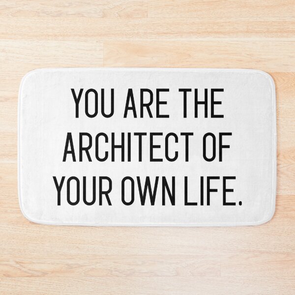 Item preview, you are the architect of your own life designed and sold by motivation4you.