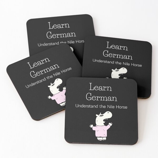 Item preview, Learn German Funny Hippo  designed and sold by Time4German.