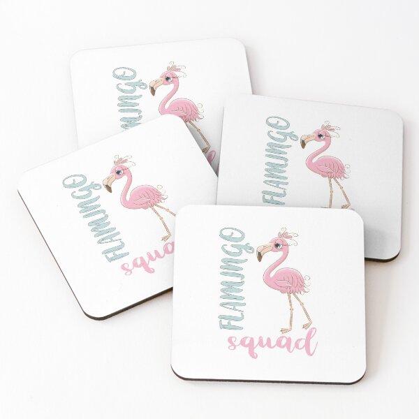 Item preview, Fabulous Flamingo Squad Adorable Pink Flamingo Bird Drawing Flamingo Lover Bday Party Gift  designed and sold by FunnySunny T-Shirts.