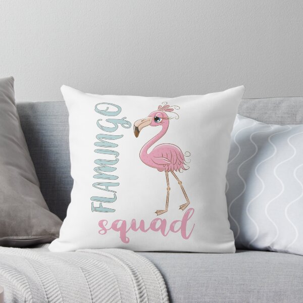 Item preview, Fabulous Flamingo Squad Adorable Pink Flamingo Bird Drawing Flamingo Lover Bday Party Gift  designed and sold by FunnySunny T-Shirts.