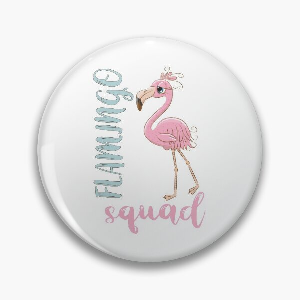 Item preview, Fabulous Flamingo Squad Adorable Pink Flamingo Bird Drawing Flamingo Lover Bday Party Gift  designed and sold by FunnySunny T-Shirts.