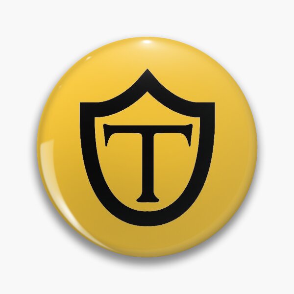 Item preview, Peter Thorndyke - Badge (Black on Yellow) designed and sold by Justin Ellis.