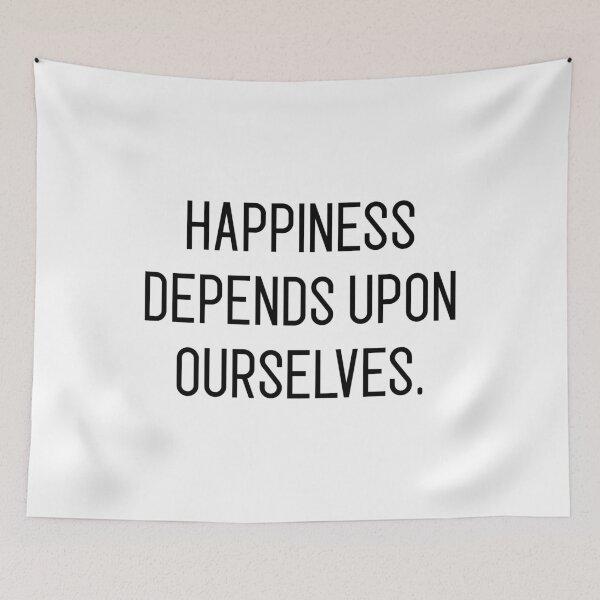 Item preview, happiness depends upon ourselves designed and sold by motivation4you.