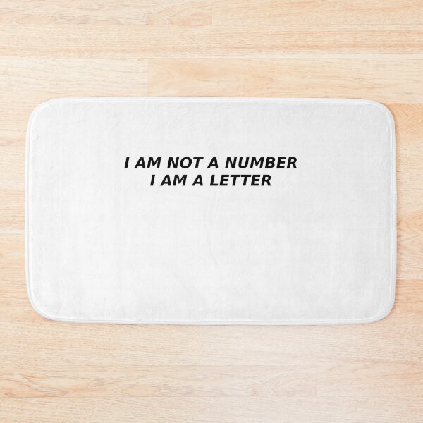 Item preview, I am not a number designed and sold by 6059.