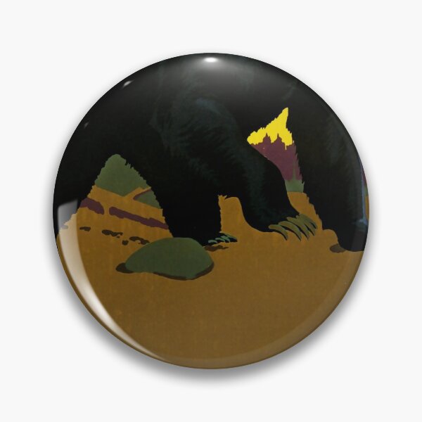 Item preview, Hunt big Game in Canada vintage travel poster designed and sold by stickart-marek.
