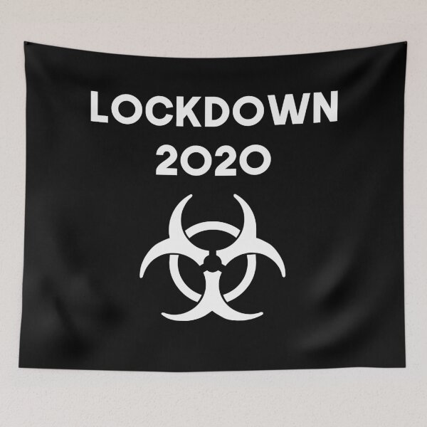 Item preview, Lockdown 2020 V3 White designed and sold by DafyddEm.