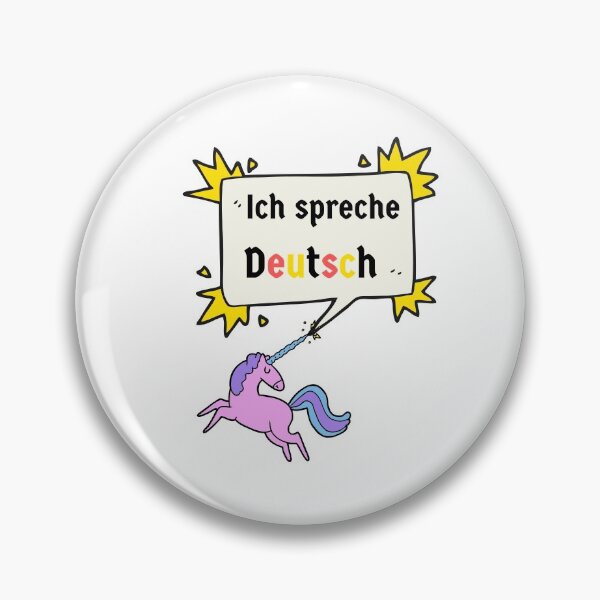 Item preview, Unicorn I Speak German Ich spreche Deutsch designed and sold by Time4German.