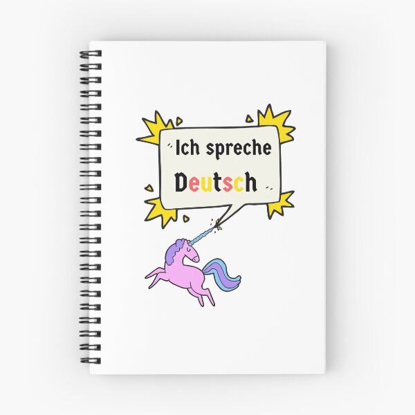 Item preview, Unicorn I Speak German Ich spreche Deutsch designed and sold by Time4German.