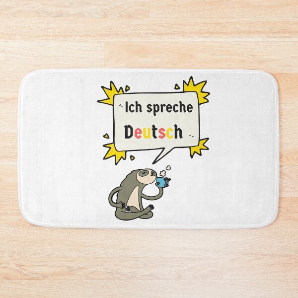 Item preview, Sloth Coffee I Speak German Ich spreche Deutsch designed and sold by Time4German.