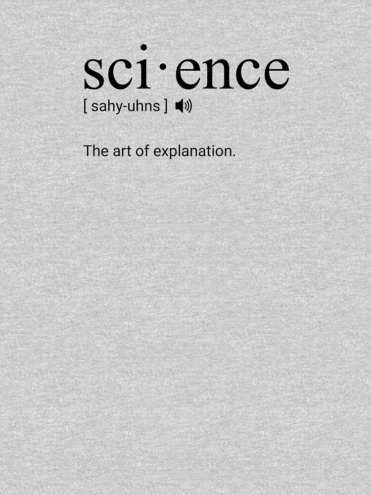 "Science Dictionary Definition " Kids Pullover Hoodie for Sale by