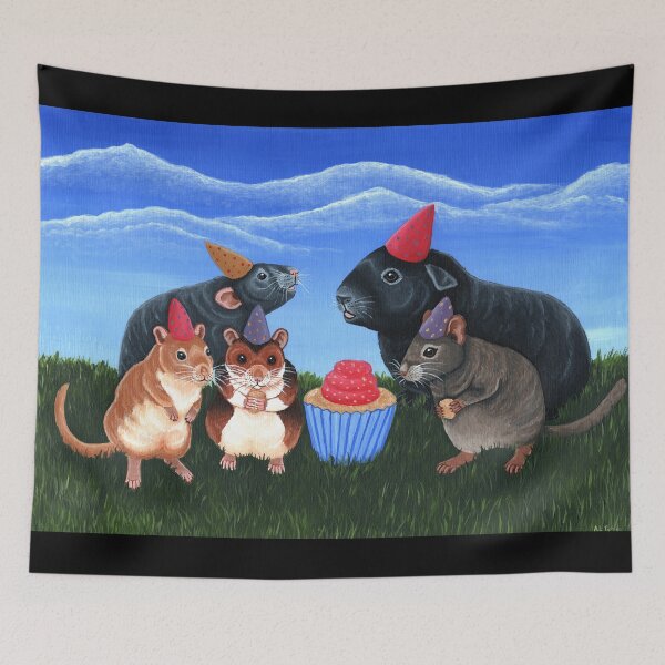 Item preview, Small Pet Birthday Party designed and sold by WolfySilver.