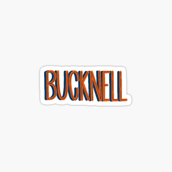 Bucknell Sticker For Sale By Abby Bartlett Redbubble