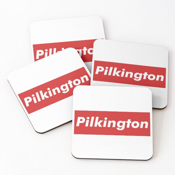 Item preview, The Ricky Gervais Show Logo "Pilkington" Logo (Bold Red) designed and sold by Everyday Designs.