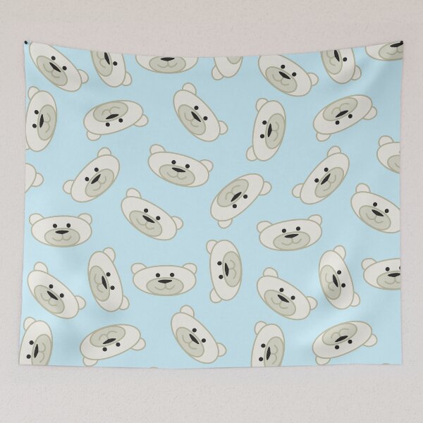 Item preview, Polar Bear Pattern designed and sold by fatchairprint.