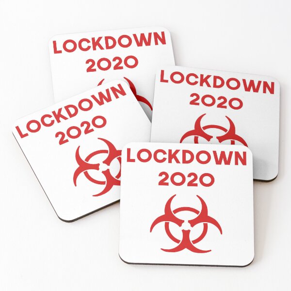 Item preview, Lockdown 2020 V3 Red designed and sold by DafyddEm.