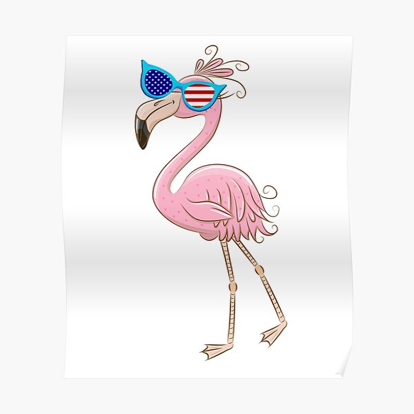 Flamingo Squad Posters Redbubble